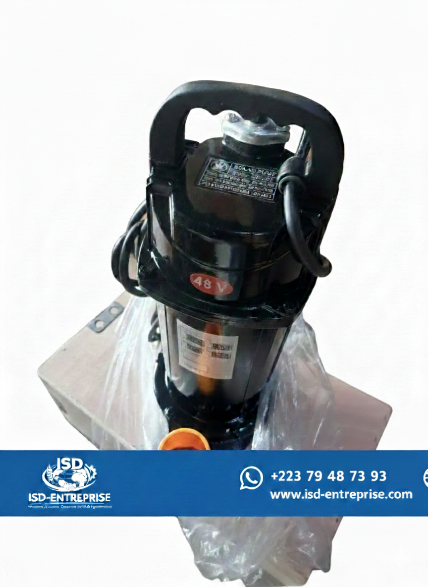 Pompe solaire submersible de 48 V.