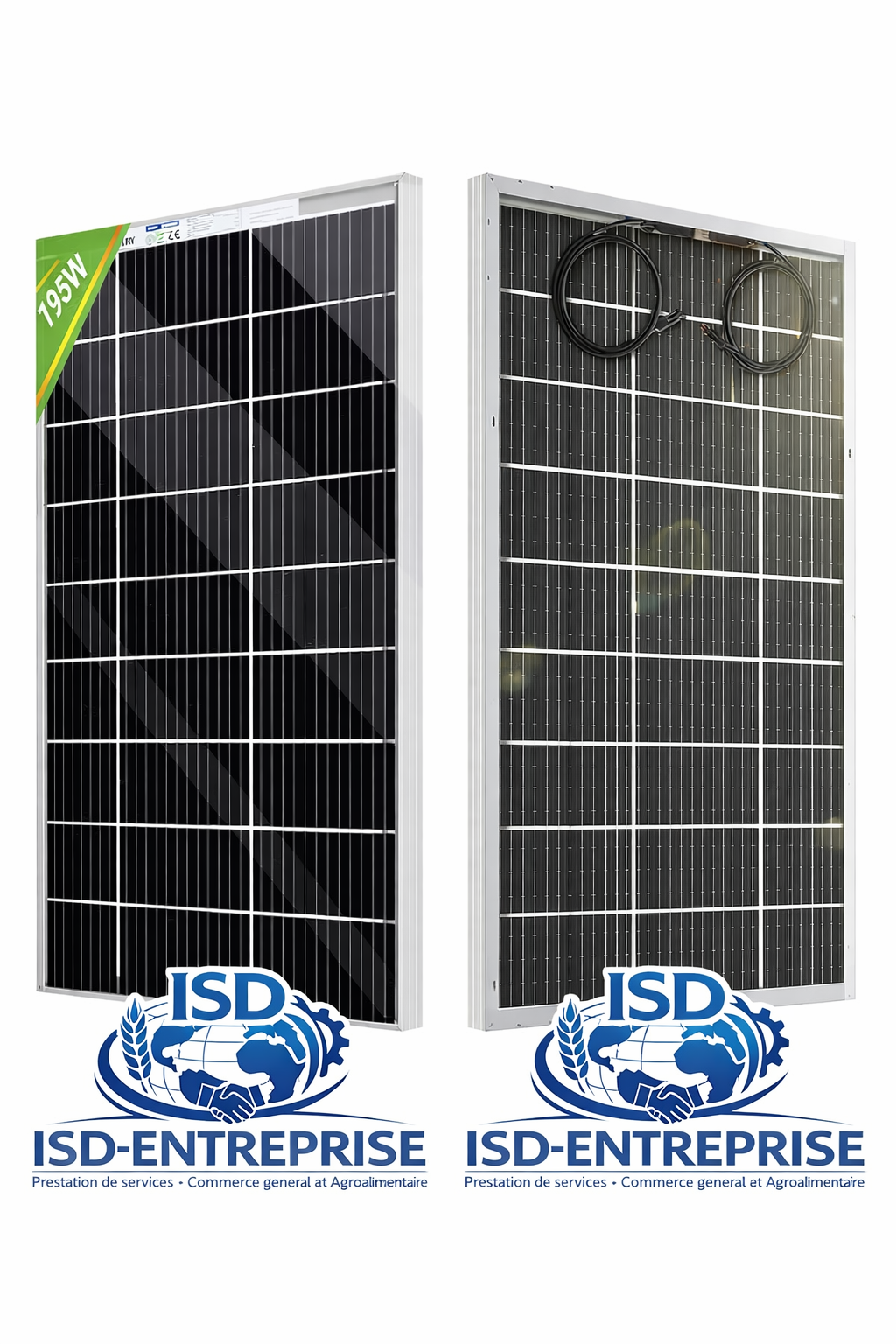 Panneau solaire de 180 watts (Wc)