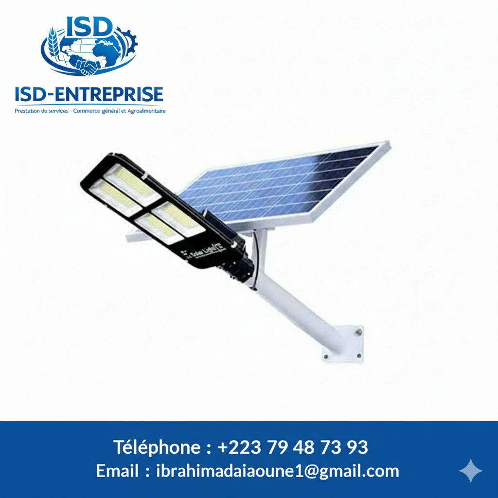 Lampadaire : 200 Watts